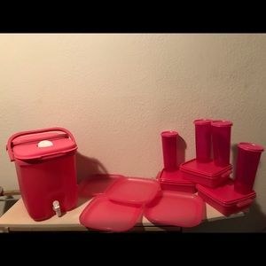 New Tupperware Pretty Pink Party Pack